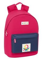 Laptoptas Benetton benetton Kers Marineblauw 31 x 41 x 16 cm - thumbnail