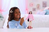Barbie Cutie Reveal knuffel serie pop roze lammetje - thumbnail
