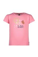 B.Nosy Meisjes t-shirt - Grace - Sugar roze - thumbnail