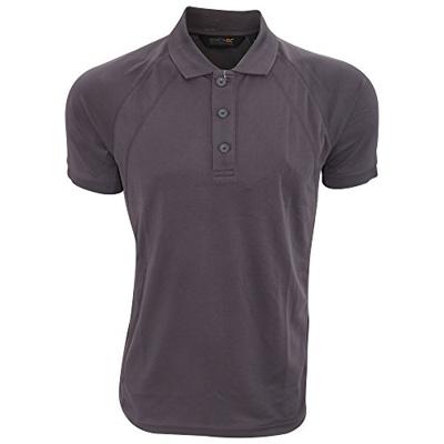 Ragetta RGH147 Coolweave Wicking Polo - Iron - 3XL