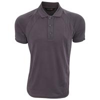 Ragetta RGH147 Coolweave Wicking Polo - Iron - 3XL - thumbnail