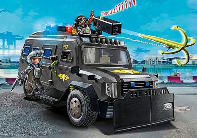 PLAYMOBIL 71144 Special Forces Interventievoertuig - Politieagenten - Stadsactie - Elite-eenheid PLAYMOBIL 71144 Special Forces Interventievoertuig - Politieagenten - Stadsactie - Elite-eenheid