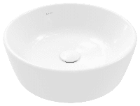 Villeroy & Boch Architectura waskom 45x45x15.5cm - Rond zonder overloopgat Wit Alpin glans Ceramic 5a254601 - thumbnail