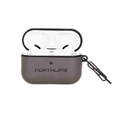 NorthLife - Haga lederen cover hoes - AirPods Pro - Lichtgrijs NorthLife - Haga lederen cover hoes - AirPods Pro - Lichtgrijs