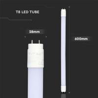 V-TAC LED-buis-Buis Energielabel: F (A - G) G13 9.00 W Daglichtwit 1 stuk(s) (Ø x h) 28 mm x 600 mm - thumbnail