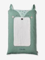 Personaliseerbare aankleedkussenhoes HERT groen, bedrukt - thumbnail