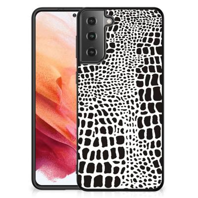 Samsung Galaxy S21 Dierenprint Telefoonhoesje Slangenprint