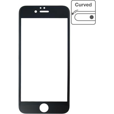 Mobilize Edge-To-Edge Glass Screen Protector Apple iPhone 6/6S Black Full Glue