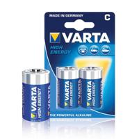 Varta 4914/2b batterij alkaline c/lr14 1.5 v high energy 10 blisters - thumbnail