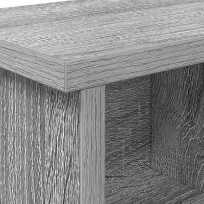 Wandgemonteerde kapstok met plank Grijs sonoma 50 x 16 x 26 cm Wandgemonteerde kapstok met plank Grijs sonoma 50 x 16 x 26 cm