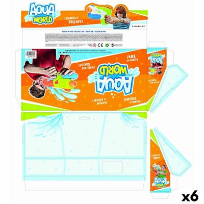 Waterpistool Colorbaby 34,5 x 16 x 5 cm (6 Stuks) Waterpistool Colorbaby 34,5 x 16 x 5 cm (6 Stuks)