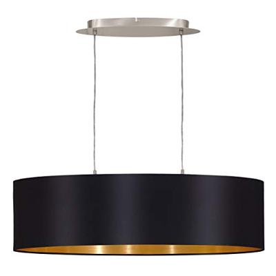 Eglo Landelijke hanglampMaserlo 78cm zwart met goud - 31611 Eglo Landelijke hanglampMaserlo 78cm zwart met goud - 31611