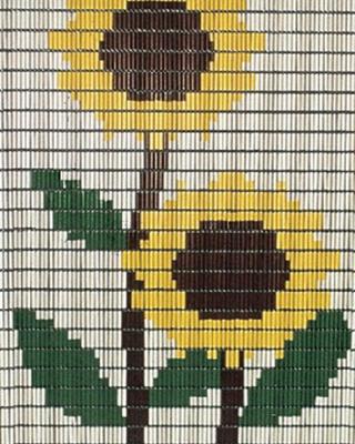 Vliegengordijn Hulzen Zonnebloemen - 90cm x 210cm