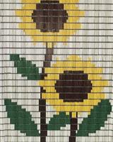 Vliegengordijn Hulzen Zonnebloemen - 90cm x 210cm - thumbnail