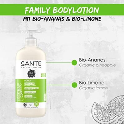 Sante Family bodylotion pineapple & lime 500 Milliliter