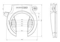 CONTEC rahmen- und akkuschloss-set "powerloc m" ct frame locks powerloc ct1 nr blo bos it2.1 plan - thumbnail