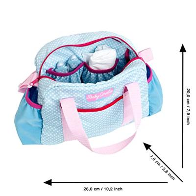Theo Klein Baby Coralie luiertas met accessoires