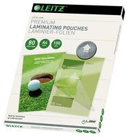 Leitz Lamineerfolie DIN A4 80 micron glanzend 100 stuk(s) - thumbnail