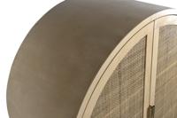 Dressoir DKD Home Decor Natuurlijk Paulownia hout Hout MDF 90 x 40 x 160 cm - thumbnail