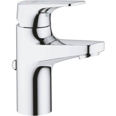 Grohe QuickFix Start Flow wastafelkraan met koude start en trekwaste chroom