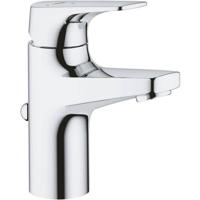 Grohe QuickFix Start Flow wastafelkraan met koude start en trekwaste chroom - thumbnail