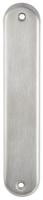 Blindschild (afdek) afgerond LS rvs mat schroef-bev - thumbnail
