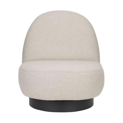 Zuiver Draaifauteuil 'Eden' kleur Cappuccino Zuiver Draaifauteuil 'Eden' kleur Cappuccino