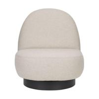 Zuiver Draaifauteuil 'Eden' kleur Cappuccino - thumbnail