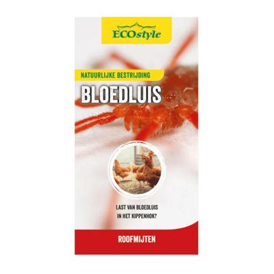 Roofmijt tegen bloedluis bij gevogelte 10.000 stuks ECOstyle - Ecostyle natuurlijke vijanden Roofmijt tegen bloedluis bij gevogelte 10.000 stuks ECOstyle - Ecostyle natuurlijke vijanden
