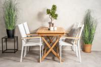 Nohr Tuinstoel 'Dakisha' kleur Wit - thumbnail