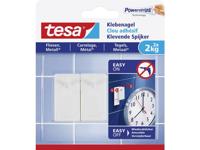 tesa 77762 Klevende spijkers Wit Inhoud: 2 stuk(s) - thumbnail