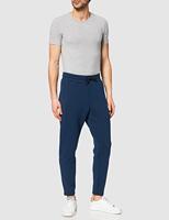 JAKO 8429 Joggingbroek Premium Basics - Marine Gemeleerd - XL - thumbnail