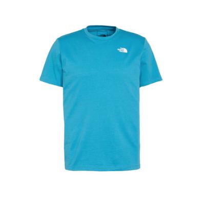 The North Face outdoor T-shirt Foundation blauw The North Face outdoor T-shirt Foundation blauw