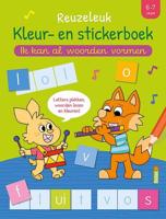 Reuzeleuk kleur- en stickerboek - Ik kan al woorden vormen (6-7 j.) - Paperback (9789044759877) - thumbnail