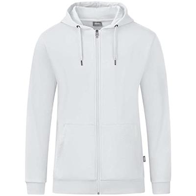 JAKO C6820 Jas Met Kap Organic - Wit - S