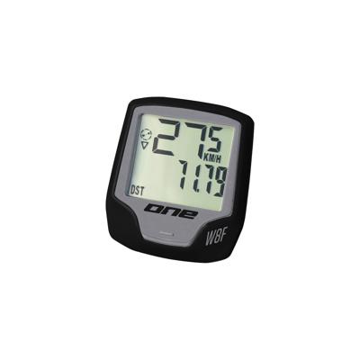 One C.comp 8 Draadloze Fietscomputer Zwart/Grijs