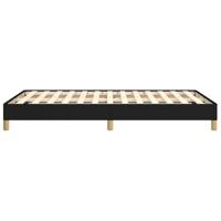 Bedframe zonder matras 120x190 cm stof zwart - thumbnail