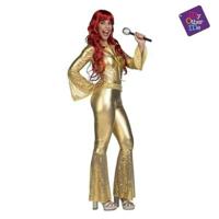 Kostuums voor Volwassenen My Other Me Vrouw Disco Gouden - Maat: M/L - Maat: M/L - thumbnail