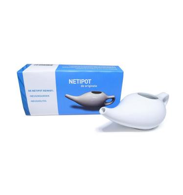 Ayurveda Health Neti pot aardewerk wit 1 Stuks