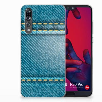 Huawei P20 Pro | Sillicone Back Cover | Jeans Huawei P20 Pro | Sillicone Back Cover | Jeans