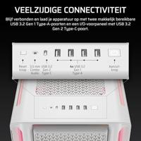 Corsair iCUE LINK 5000T LX RGB Midi Tower Wit - thumbnail