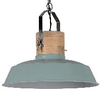 Hanglamp Loreto 62 cm 1 Lichts Vintage Green Industrieel - thumbnail