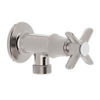 Wasmachinekraan Tres Clasic Kruisgreep RVS - thumbnail