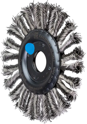 Pferd staalborstel 125x12x22,2 0.5 ct inox pos