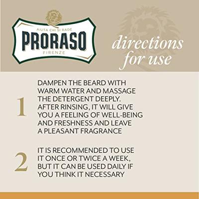 Proraso beard wash wood & spice 200ml - thumbnail