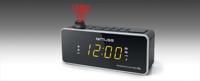Muse M-188 P wekkerradio met tijdprojectie (FM/MW, 2 wektijden) zwart - thumbnail