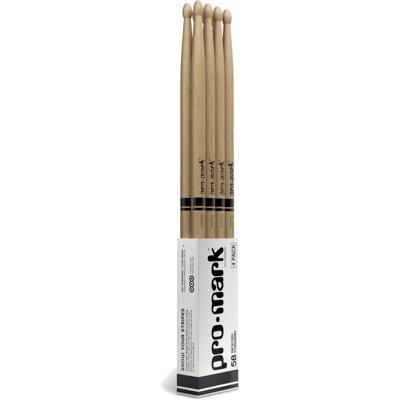 ProMark TX5BW-4P Classic Forward 5B drumstokkenset (4 paar) ProMark TX5BW-4P Classic Forward 5B drumstokkenset (4 paar)