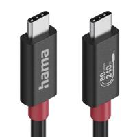 USB-C-kabel Hama 00200799 Zwart - thumbnail
