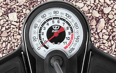 Zefal Zéfal hoge druk pomp "profil max fp20" floor pump zéfal profil max fp20 silver