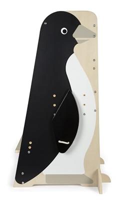 Small Foot - houten leertoren penguin wild life, 92cm